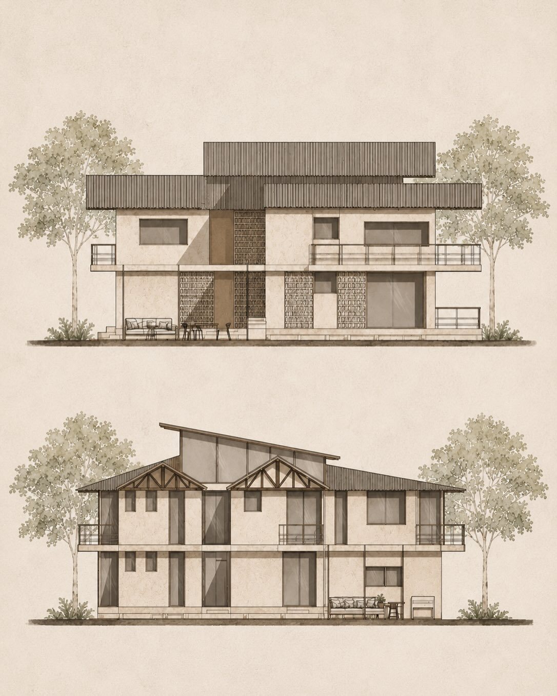 Casa Nuquí, diseño de Brunnen · Fachadas · 2 de 2