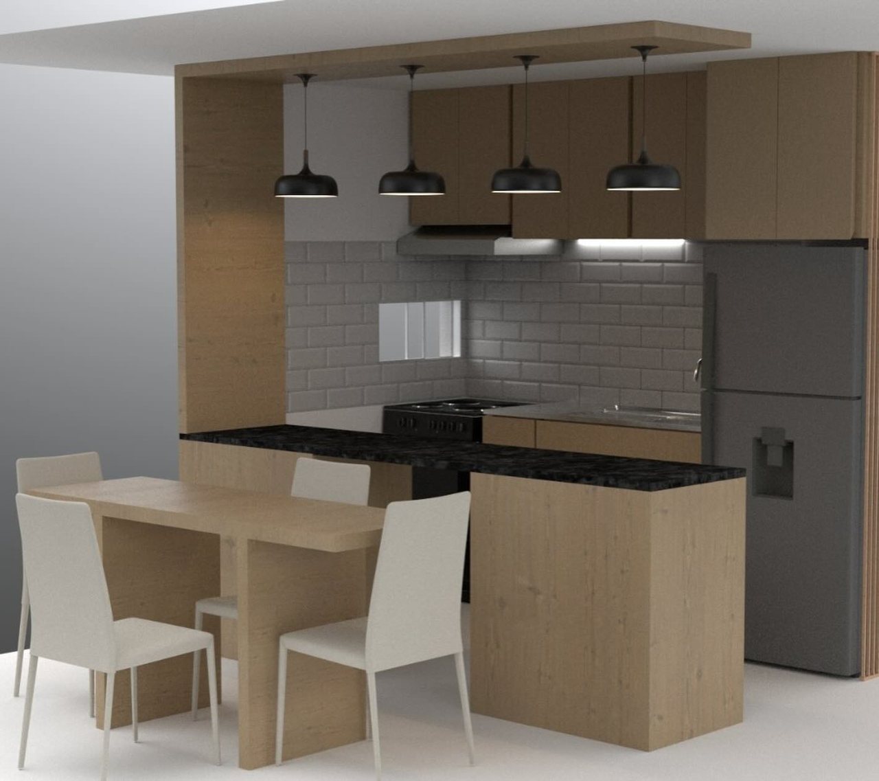 Propuesta de cocina para vivienda VIS · 6 de 7