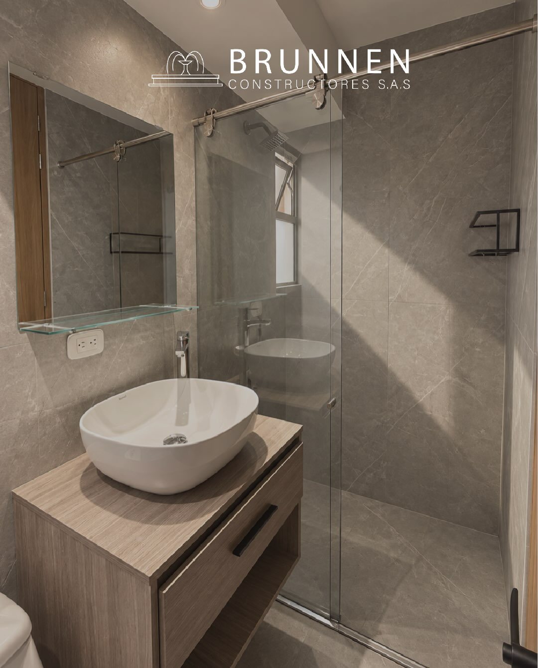 Apto 203 remodelado por Brunnen Constructores · 1 de 9