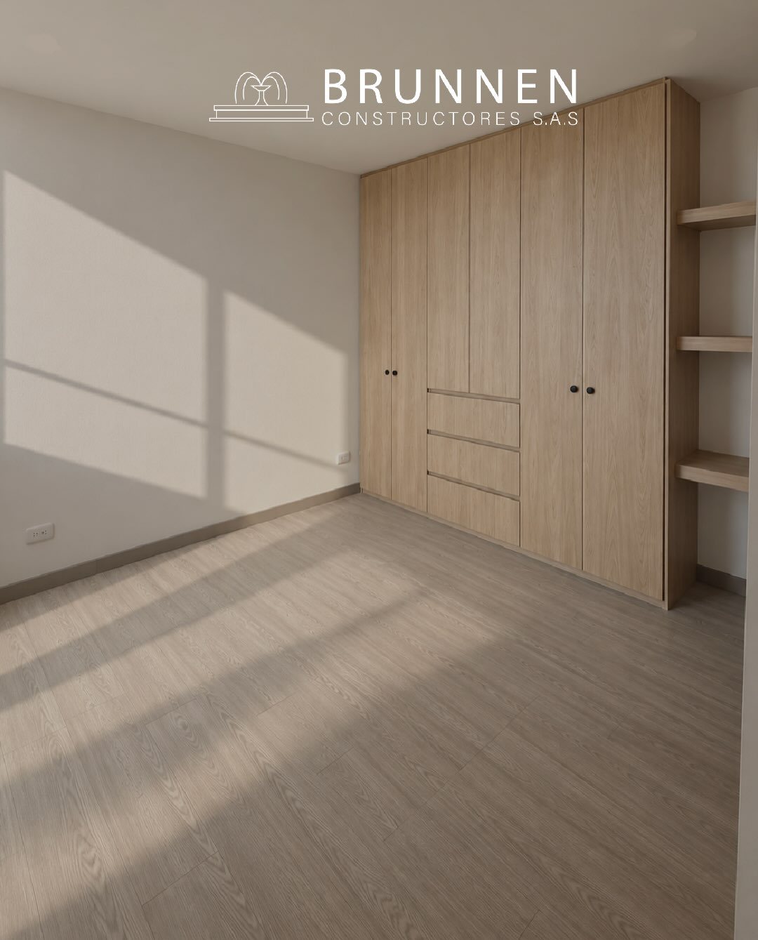Apto 203 remodelado por Brunnen Constructores · 3 de 9