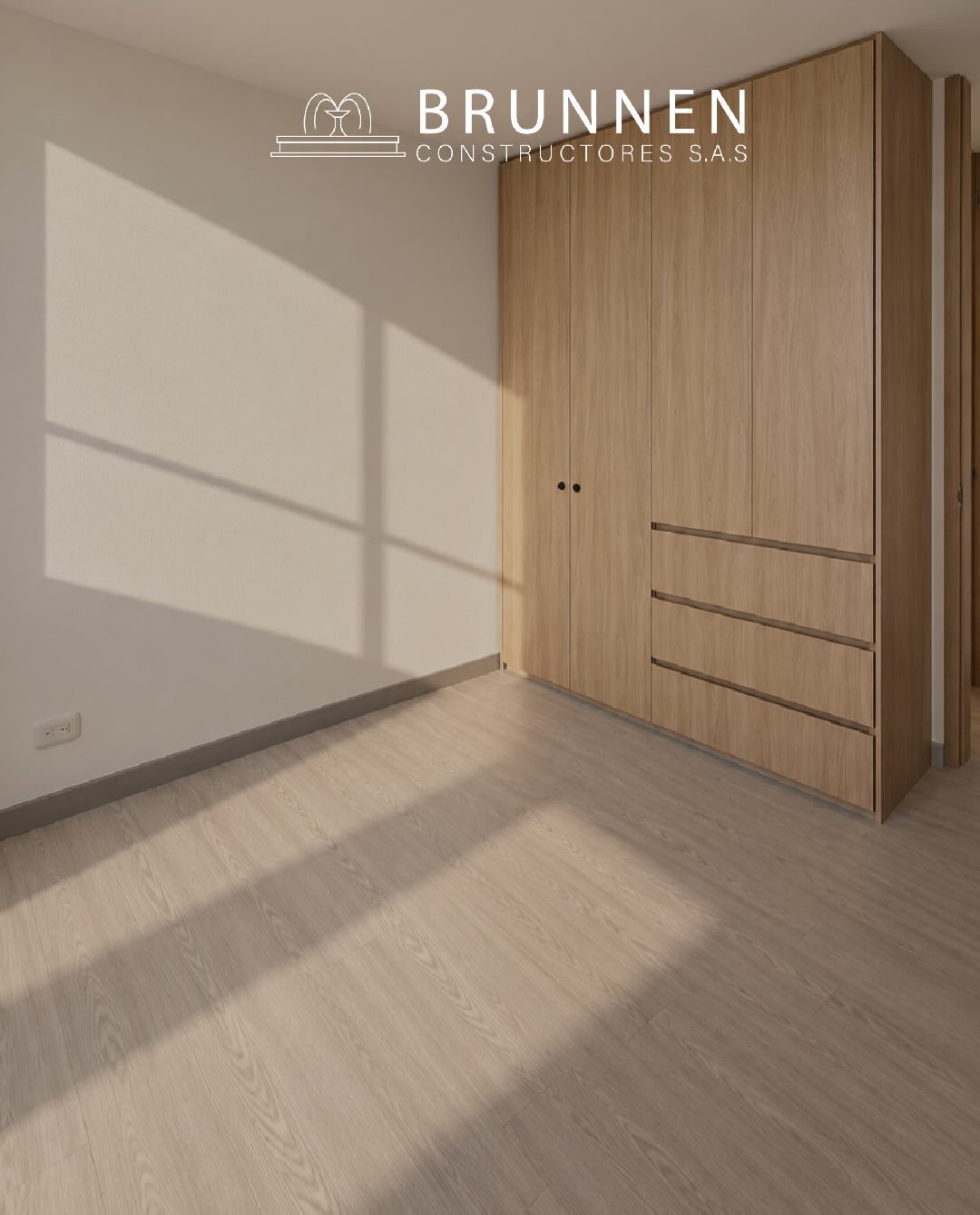 Apto 203 remodelado por Brunnen Constructores · 6 de 9