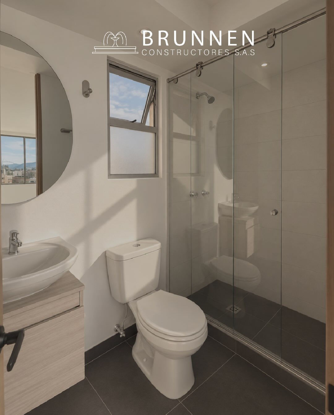 Apto 203 remodelado por Brunnen Constructores · 7 de 9